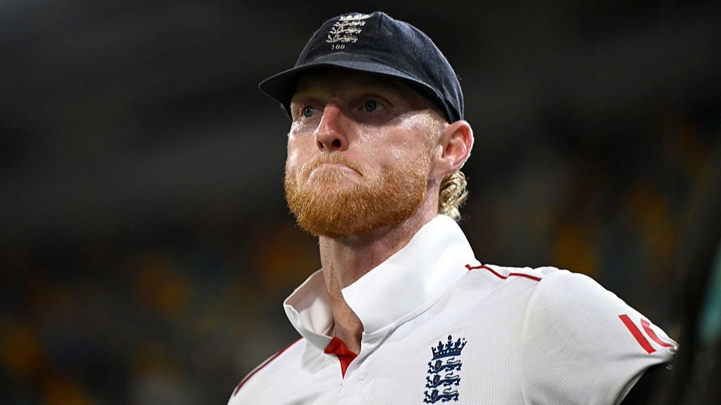 England cricket captain Ben Stokes looks glum after his side lose the day-night 2nd Test against Australia in the Ashes.