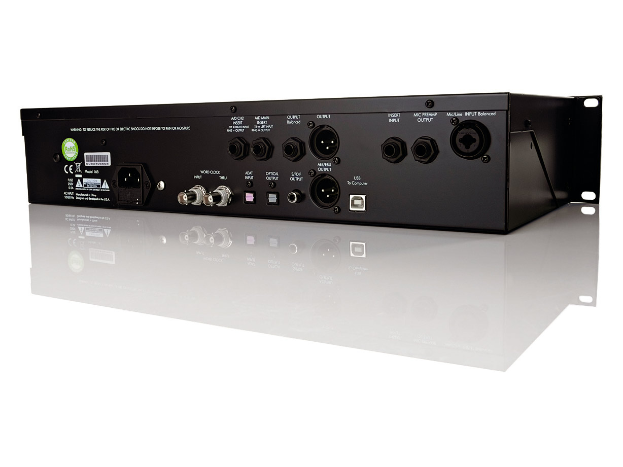 A/D conversion is on a par with many audio cards.