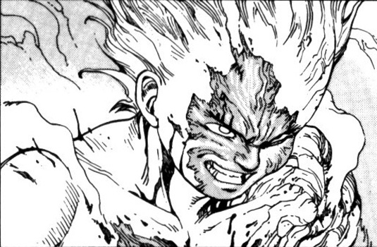 Comic book characters: Tetsuo