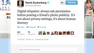 Randi Zuckerberg angered after 'private' Facebook photo shared on Twitter