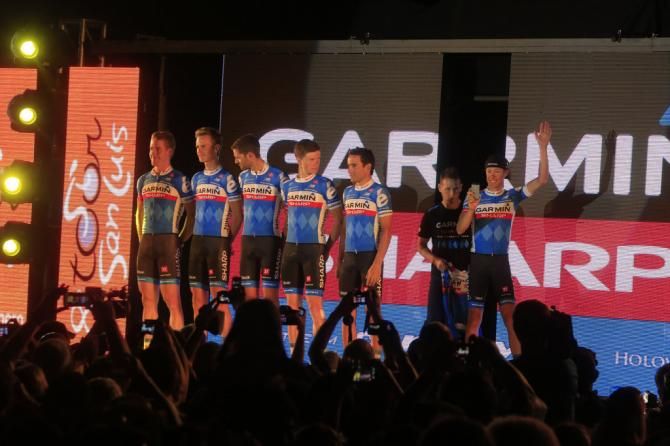 Garmin-Sharp in their new kit