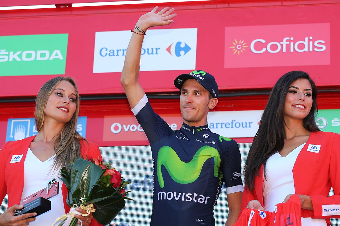 Ruben Fernandez (Movistar) took the race lead