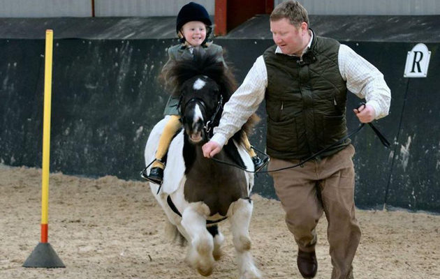 Ella, 4, &amp;amp; her pony Scrumpy