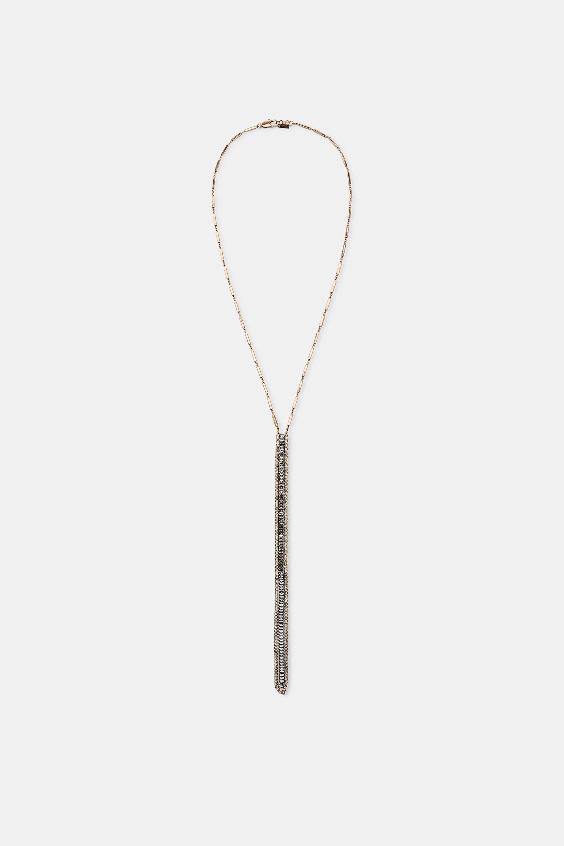 Long Jewel Necklace