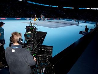 Sky - filming the atp masters tennis championship