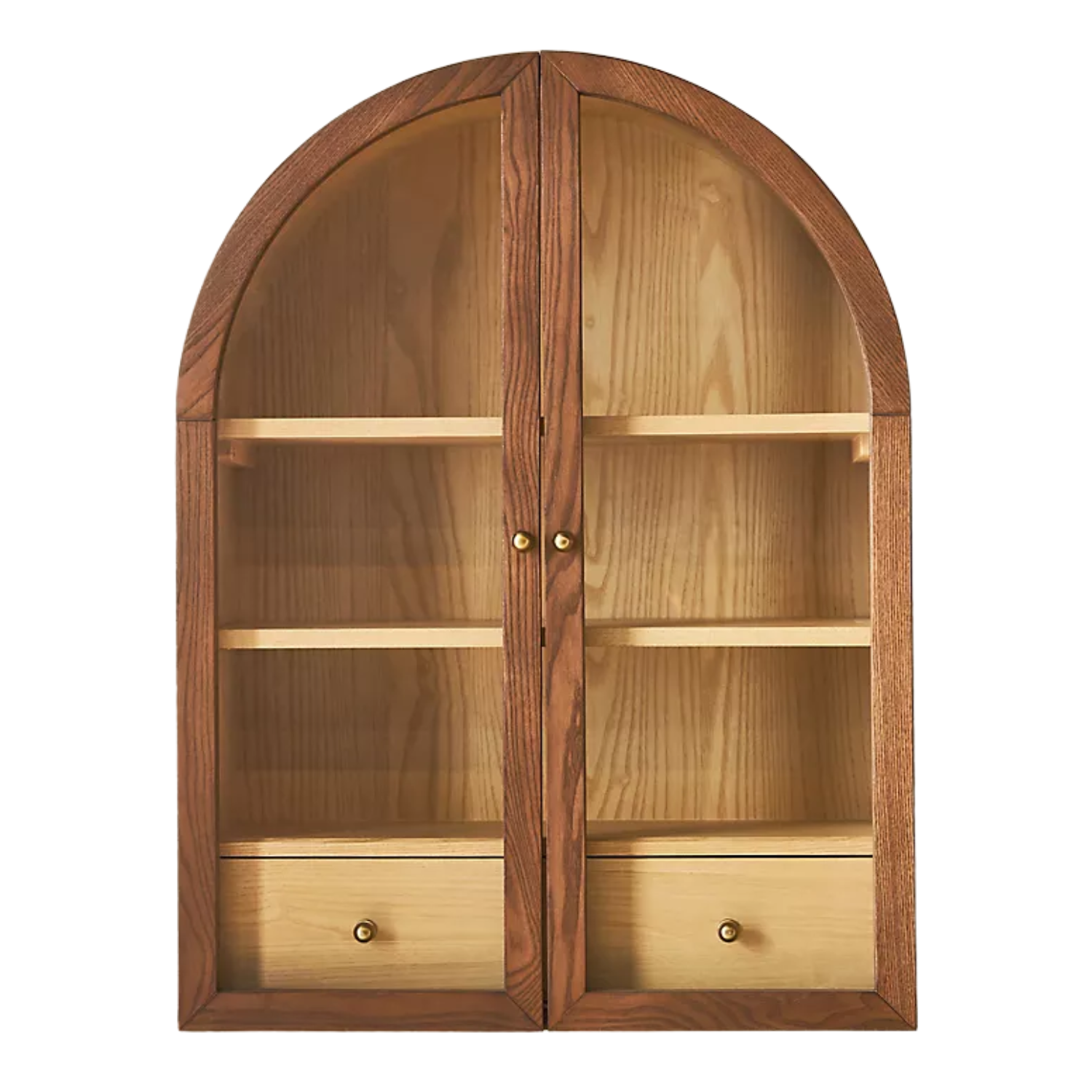 A Fern Wood Bathroom Wall Cabinet from Anthropologie