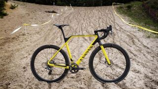 The all-new Canyon Inflite CF SLX 9.0 Pro Race cyclocross bike