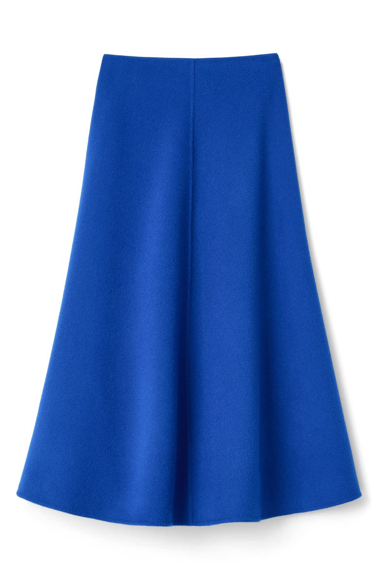 Double Face Wool &amp;amp; Cashmere Flare Skirt