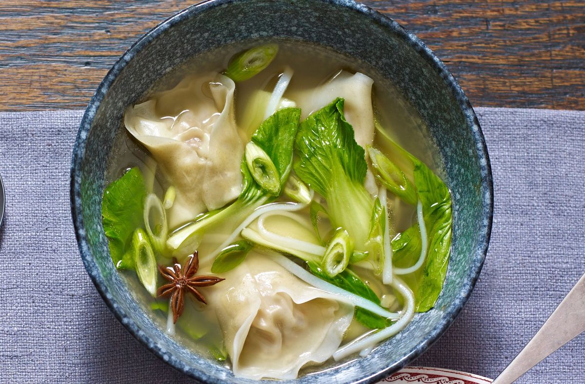 Chinese wonton soup Chinese Recipes GoodtoKnow