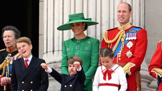 The Wales Family at Trooping the Colour 2023