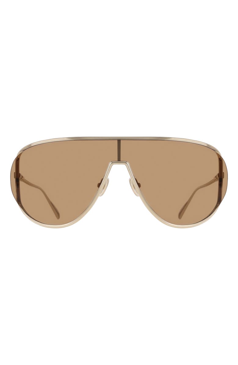 63mm Oversize Aviator Sunglasses