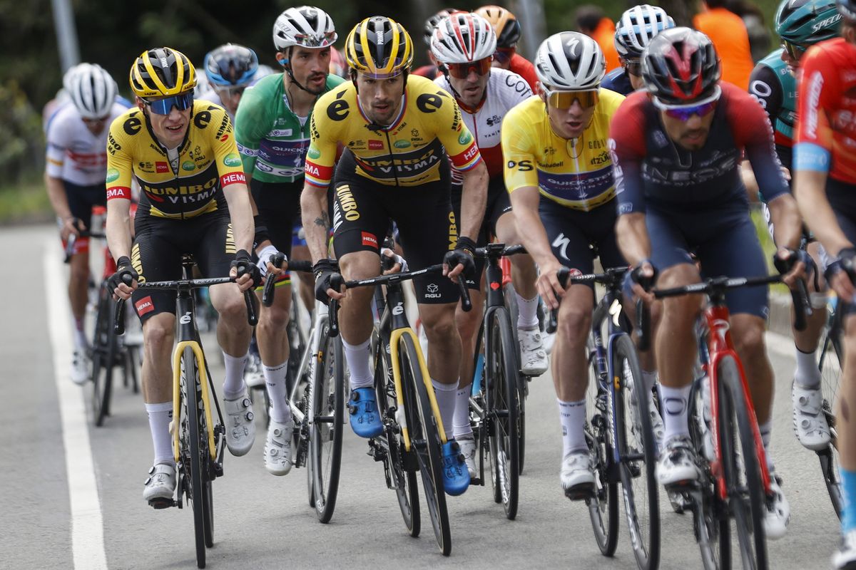 Itzulia Basque Country 2022 - 61st Edition - 6th stage Eibar - Arrate 135,7k m - 09/04/2022 - Primoz Roglic (SLO - Team Jumbo - Visma) - photo Luis Angel Gomez/SprintCyclingAgency&Acirc;&copy;2022