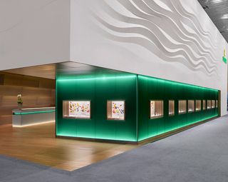 Rendering of the Rolex stand at Baselworld 2018