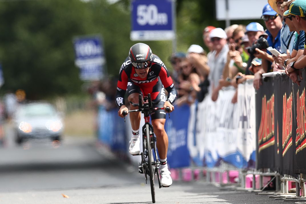 Richie Porte (BMC) powers to the line