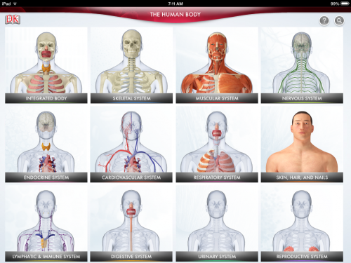 Fantastic Interactive App Teaches Human Anatomy