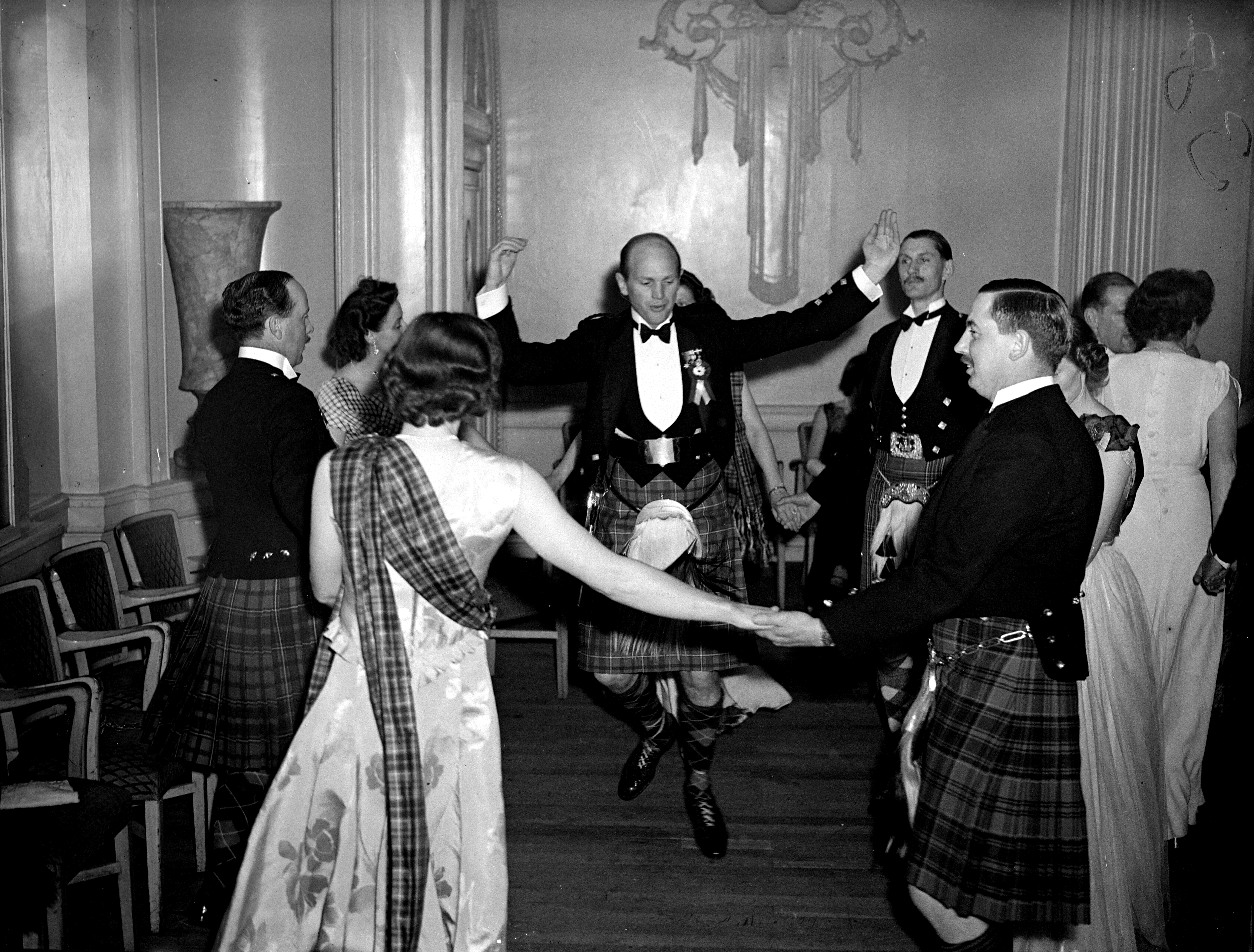 Scottish dancing