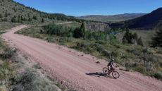 Part of the Golden Gravel Trail in Idaho