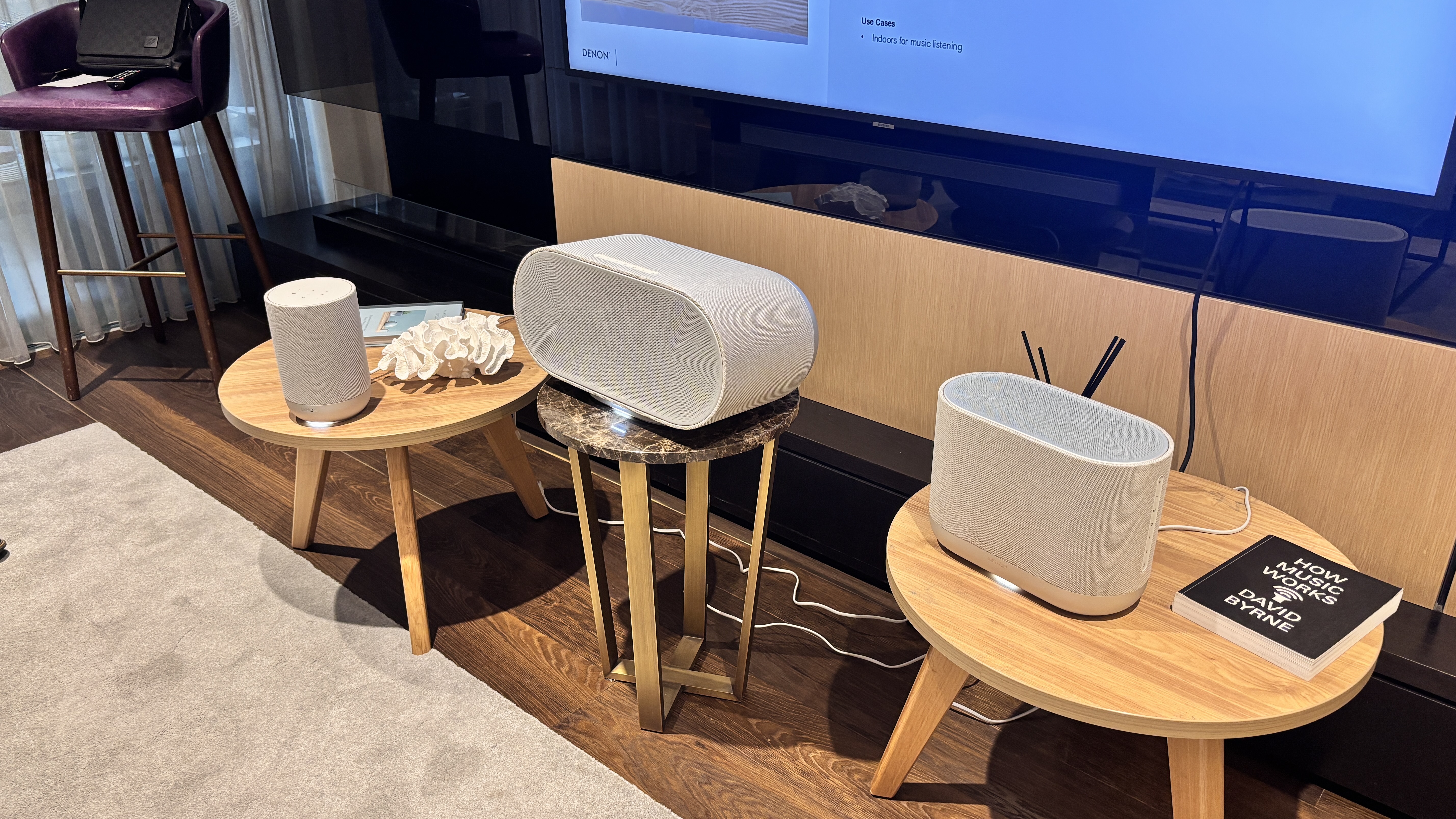 Denon Home 2 range including the 200, 400 and 600 wireless speakers