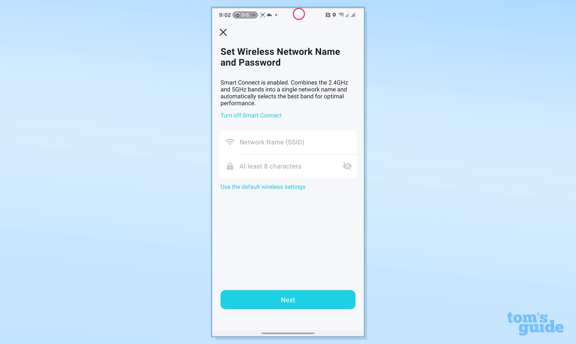 TP-Link Archer BE9700 app screenshot