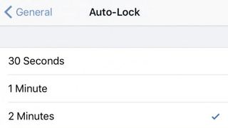 3. Adjust lock settings
