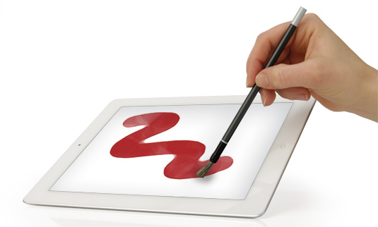 The well-engineered Nomad Compose paintbrush stylus feels just like the real thing