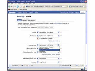 Facebook privacy