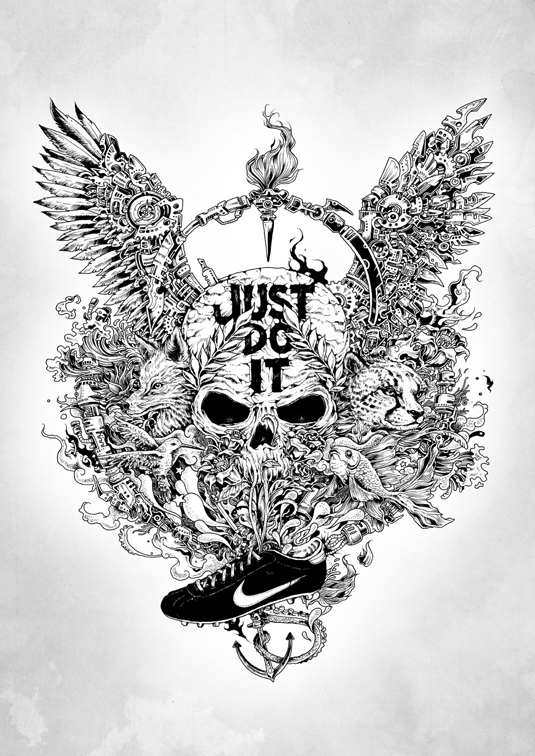 nike football art