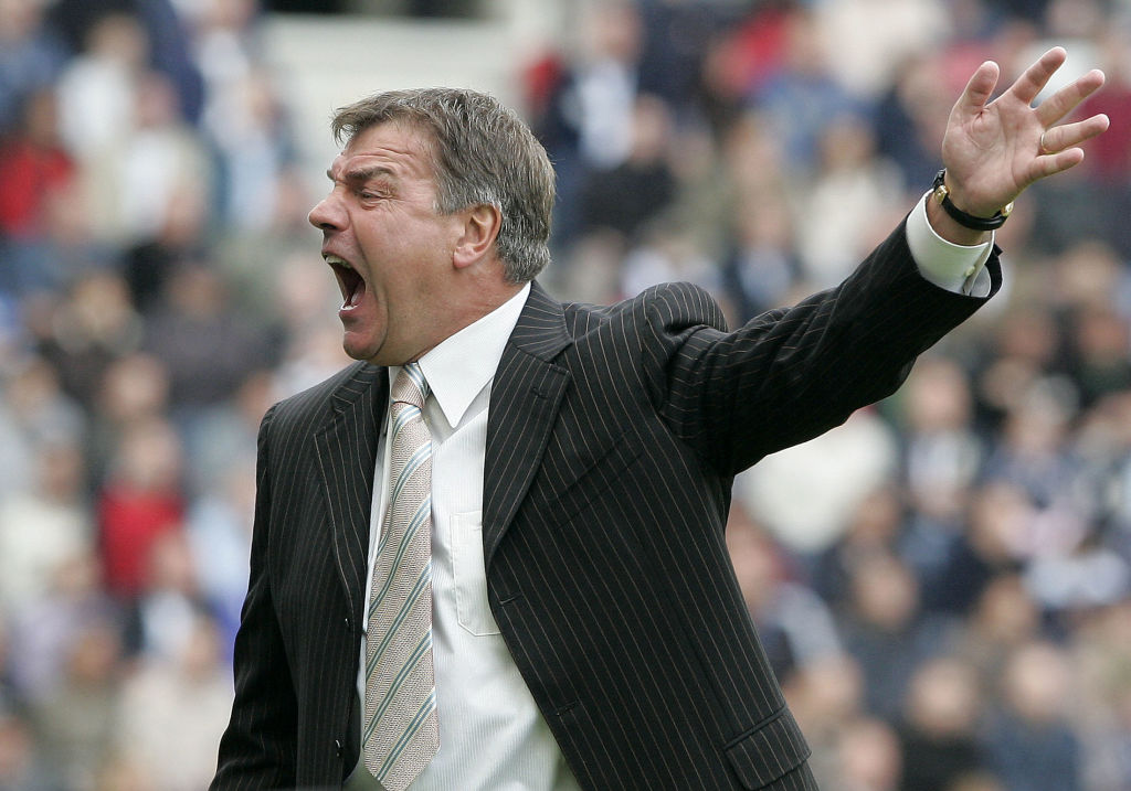Sam Allardyce was manager of Bolton from 1999 to 2007