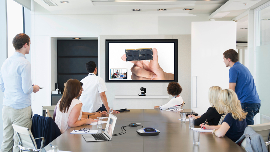 video conference room