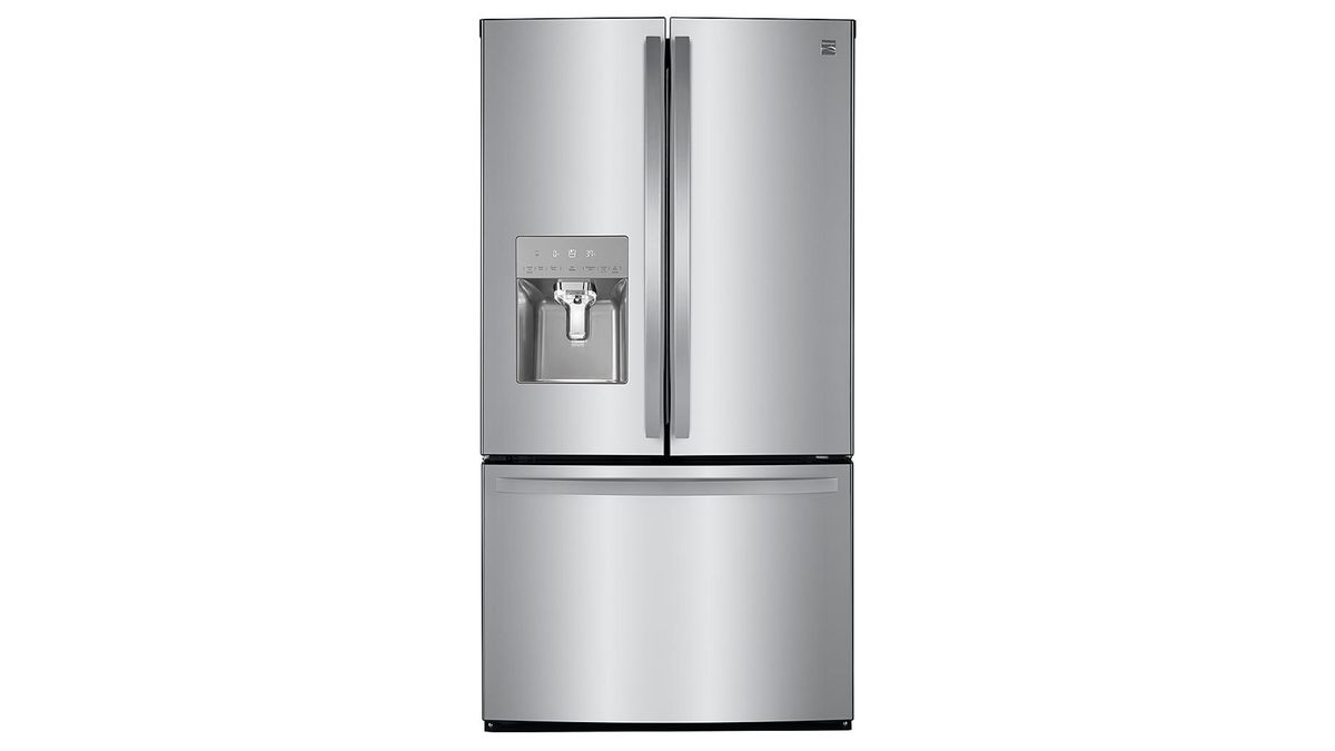 Save 1500 on a stylish Kenmore French door refrigerator at Sears Cyber
