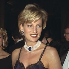 Princess Diana at 1996 Met Gala