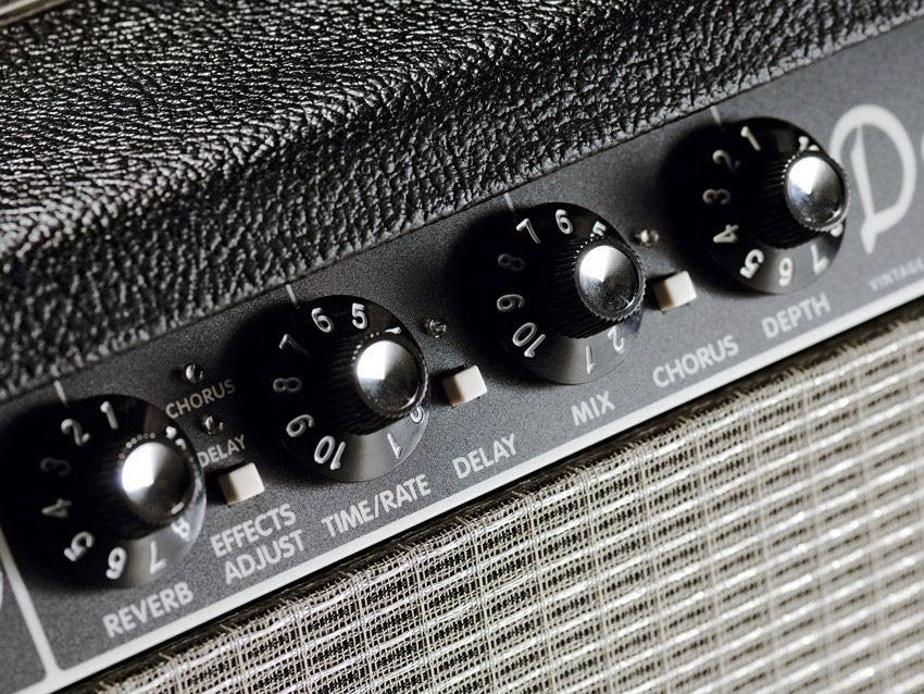 The onboard effects are simply executed and ideal for someone who needs to add simple touches to their sound