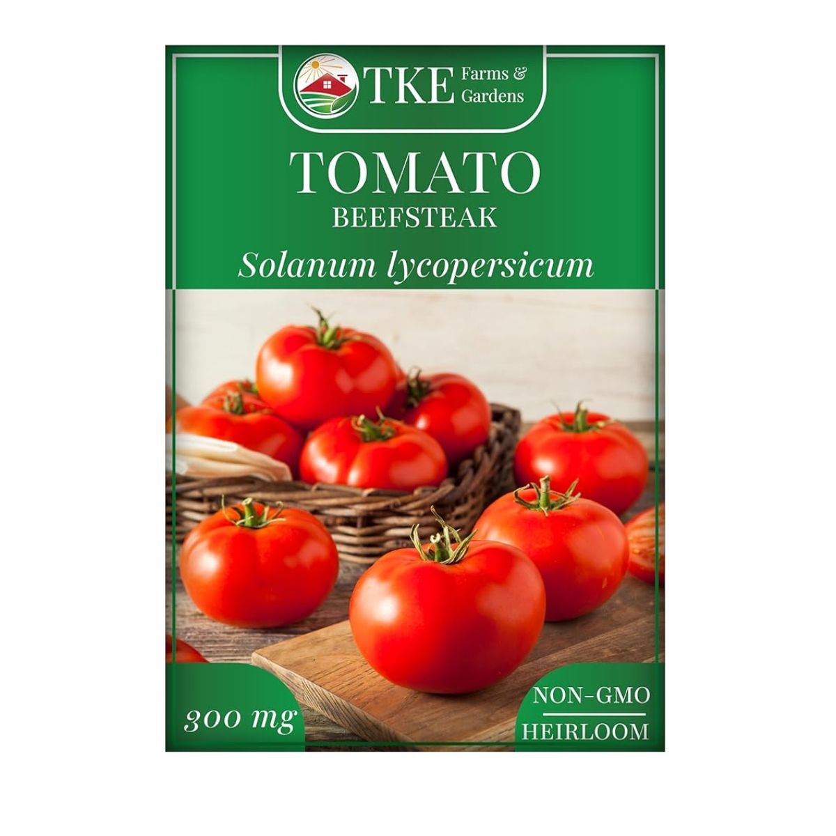 Packet of tomato seeds