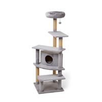 Pets at Home Lily Climb &amp; Hide Cat Tower Grey | 50% off at AmazonWas £127 Now $63.50