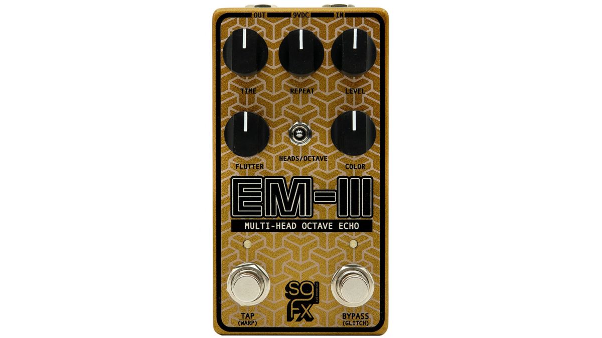 SolidGoldFX reveals compact EM-III Multi-Head Octave Echo delay