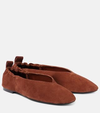 Brie Suede Ballet Flats