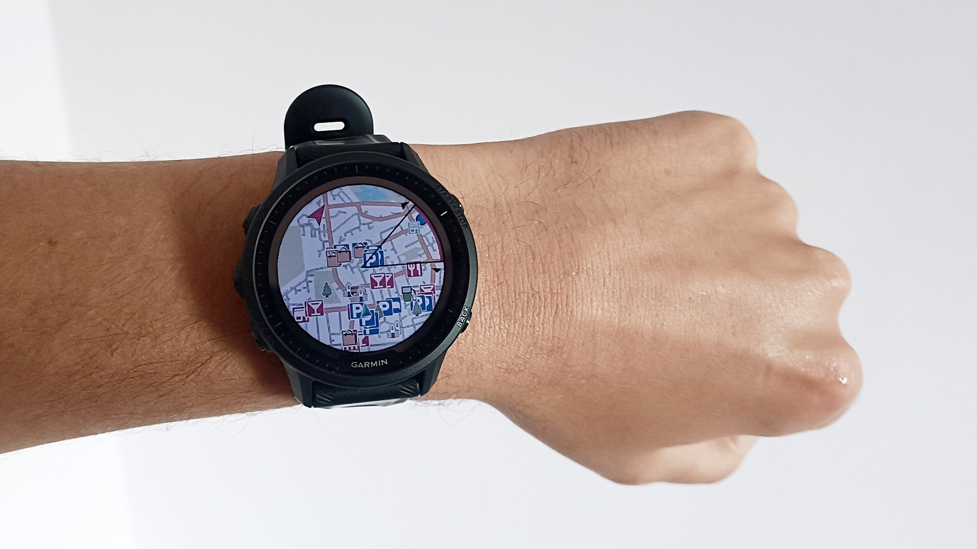 Reloj con google discount maps