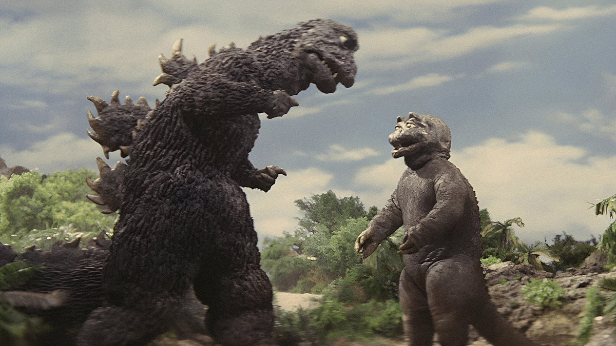 Godzilla and Minilla in Son of Godzilla