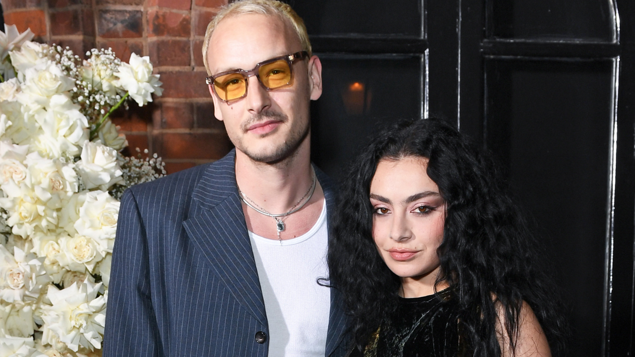 George Daniel (L) and Charli XCX attend the Vogue &amp; Netflix party in celebration of the BAFTA Television Awards at Belvedere Restaurant on May 11, 2023 in London, England.