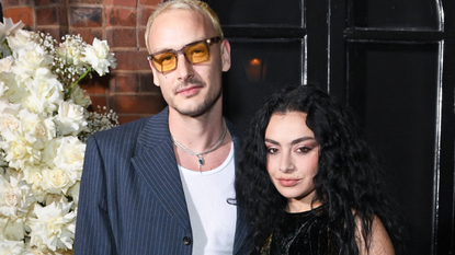 George Daniel (L) and Charli XCX attend the Vogue & Netflix party in celebration of the BAFTA Television Awards at Belvedere Restaurant on May 11, 2023 in London, England.