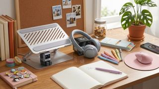 Selection of study aids on a teenager's desk