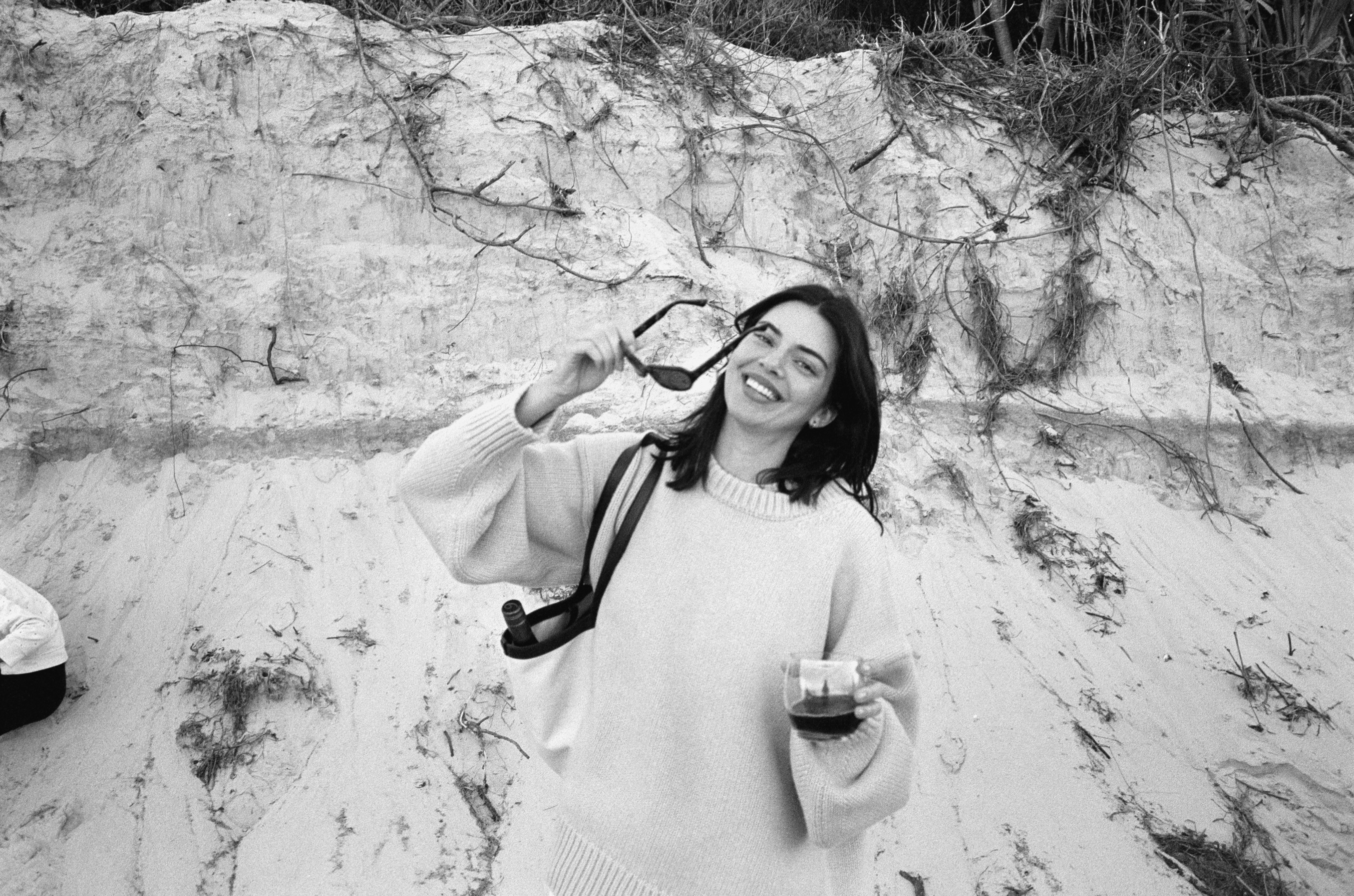 Kendall Jenner styled The Row's Ophelia sweater in her newest Instagram post