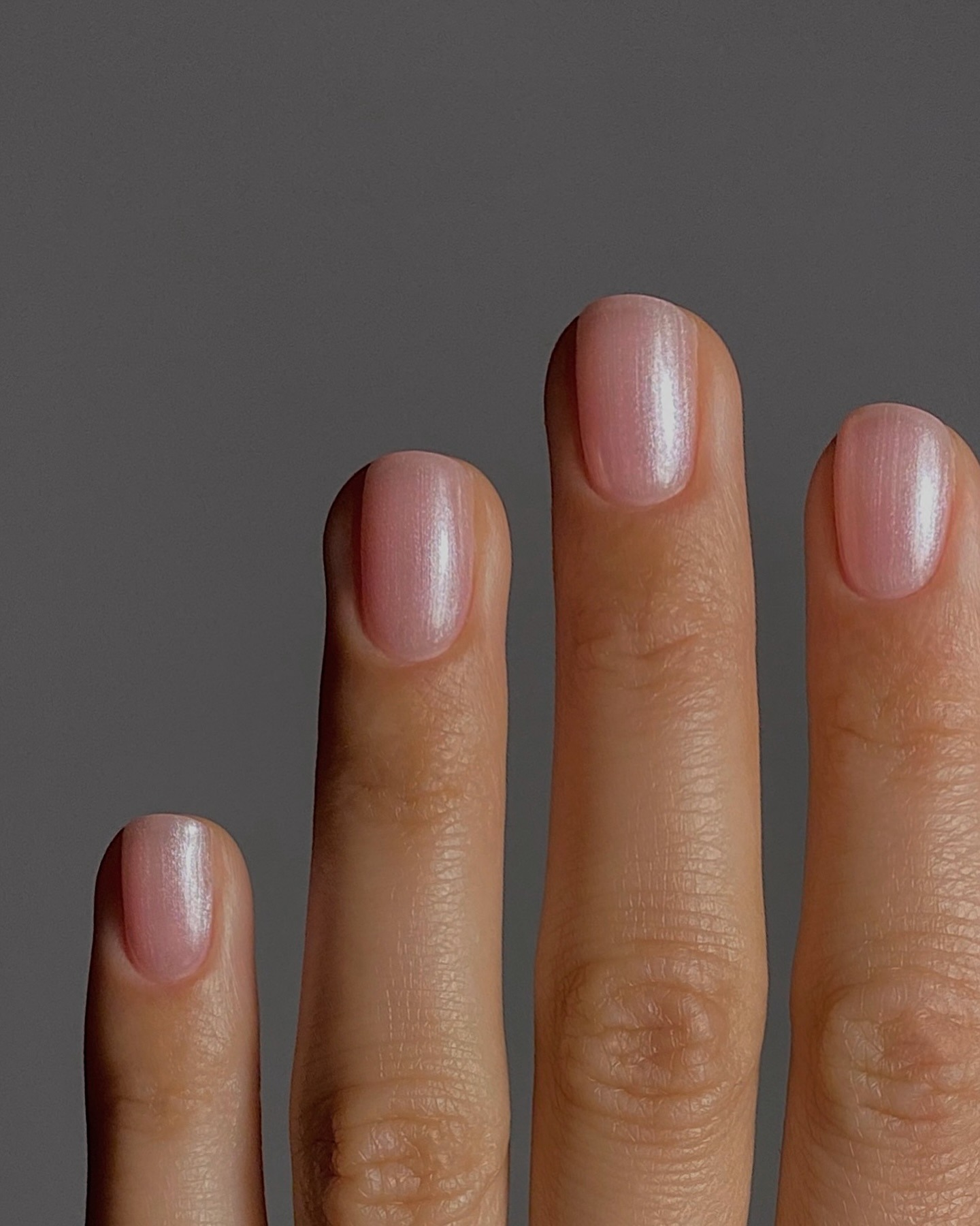 Mateja Novakovic wearing Manucurist Moon Nail Polish