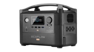 A photo of the EcoFlow RIVER Pro Portable Power Station.