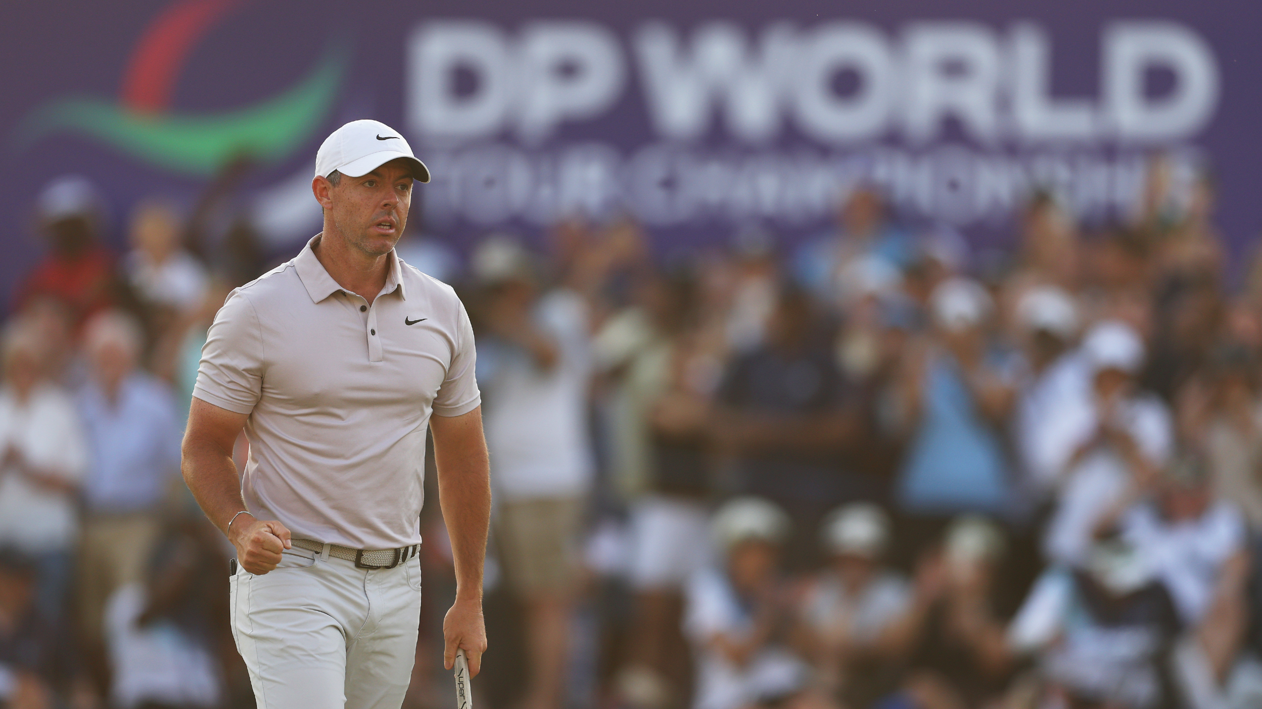 Rory McIlroy at the DP World Tour Championship