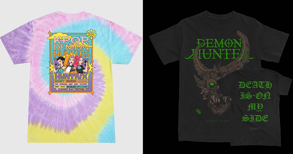 KPop Demon Hunters T-shirt and Demon Hunter T-shirt