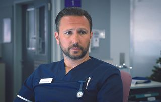 This week in Holby City, Fletch is put out this week when Nurse Summers starts on the ward.