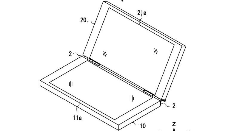 Sony folding device