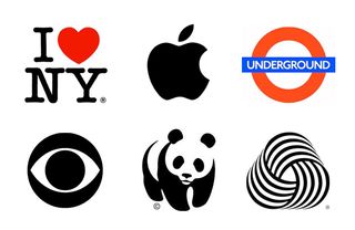 some good logos: Apple, London Underground, CBS, WWF, Woolmark, I love NY
