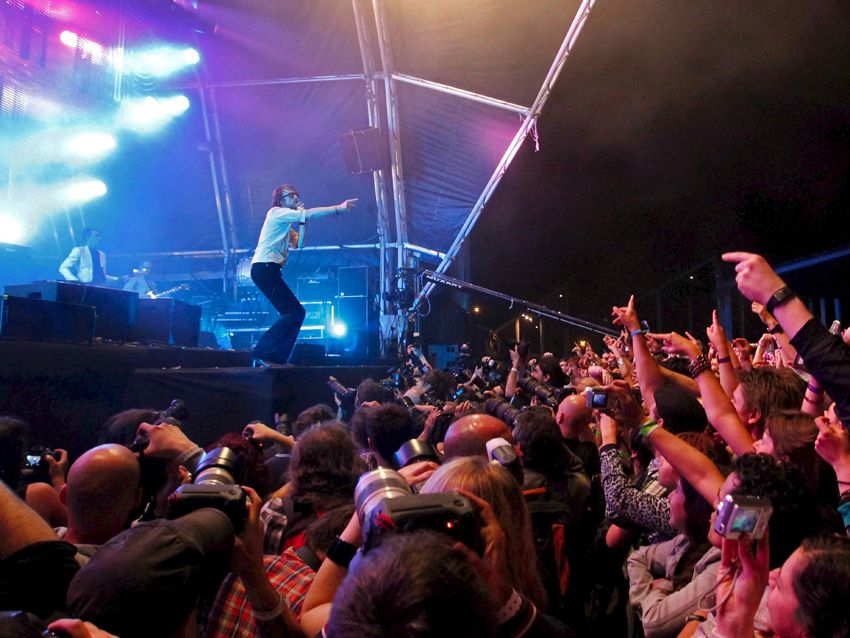 At Primavera Sound Festival, Barcelona, 2011